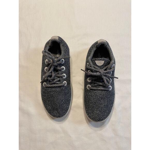 Allbirds Wool Runners Womens 6 Gray White Merino Wool Cushioned Midsole - Picture 2 of 15